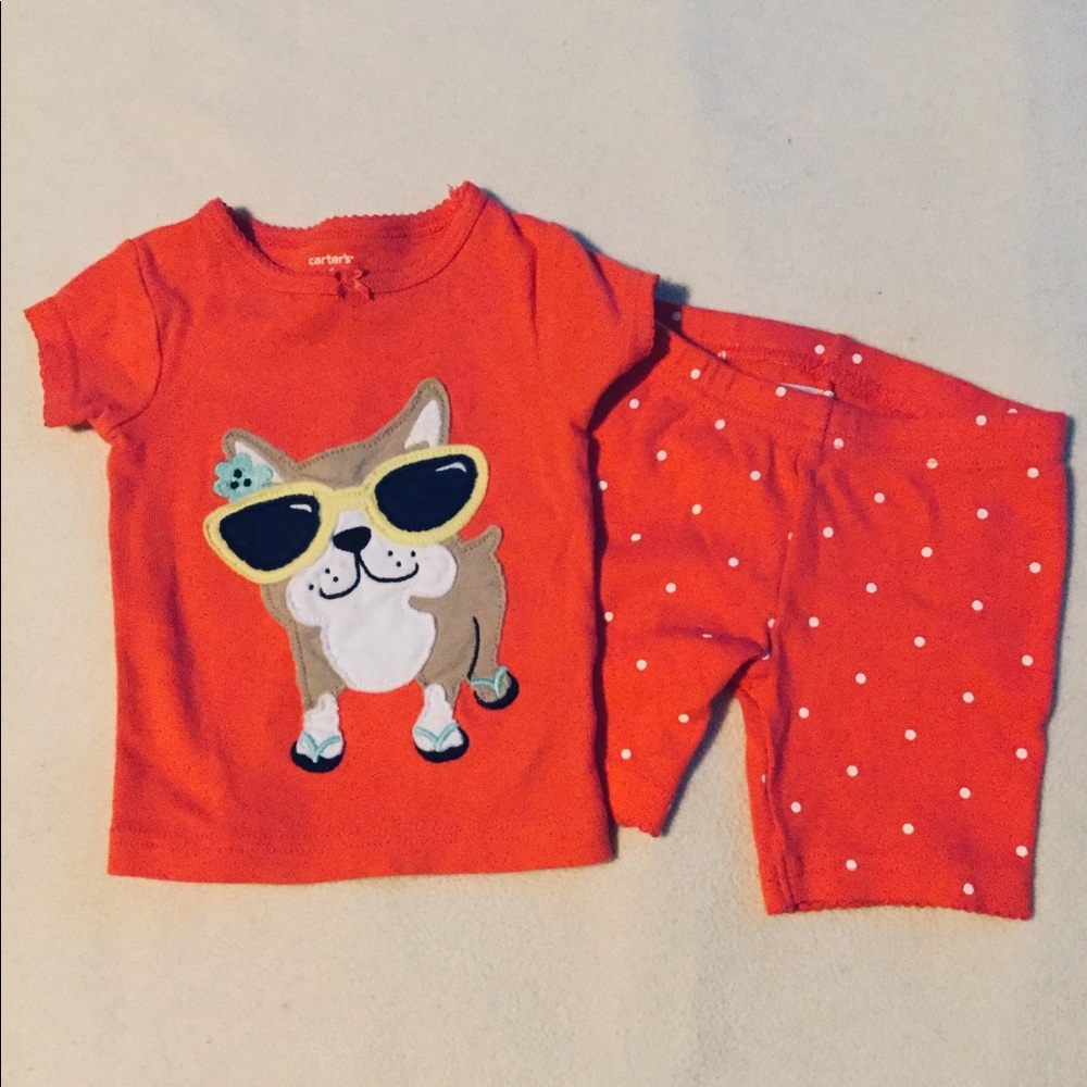 6 mo. Carter’s Summer Pajama Set